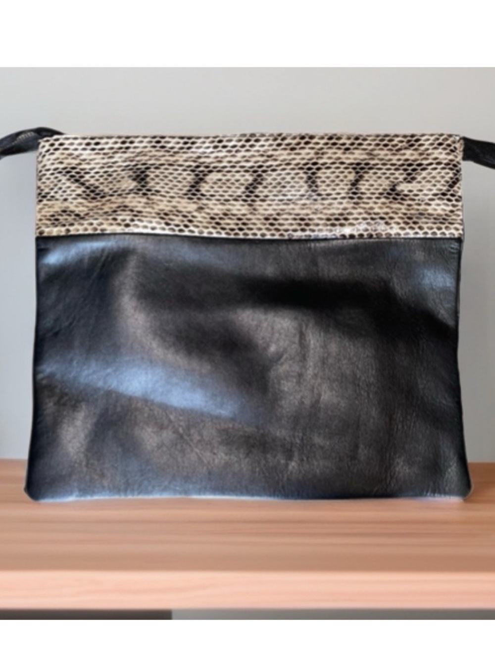 12x11” Perche’ large zippered pouch bag